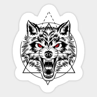 wolf Sticker